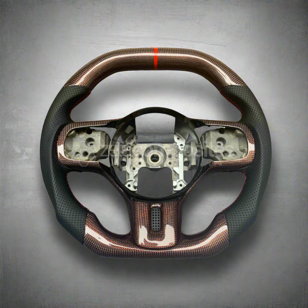 Carbon Fiber Steering Wheel for Mitsubishi EVO X 10 Lancer