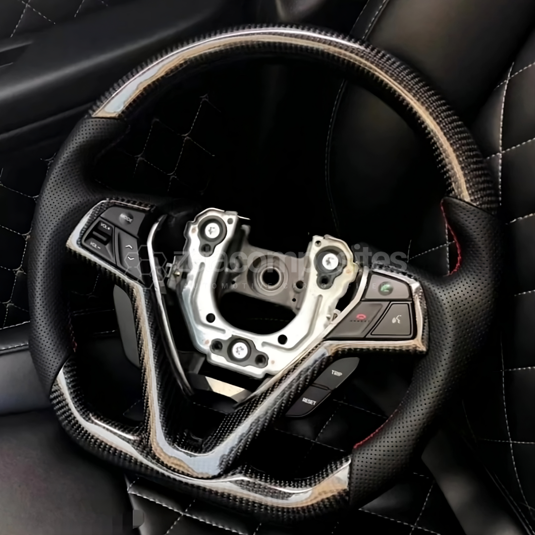2012-2017 Hyundai Veloster Carbon Fiber Steering Wheel Customizable