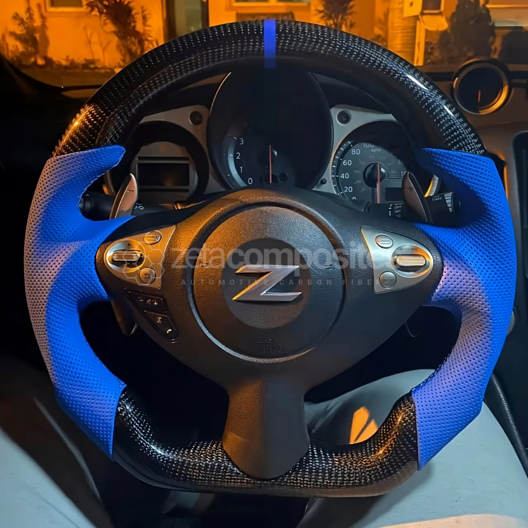 Carbon Fiber Steering Wheel for Nissan 370z Z34 / Juke / Maxima
