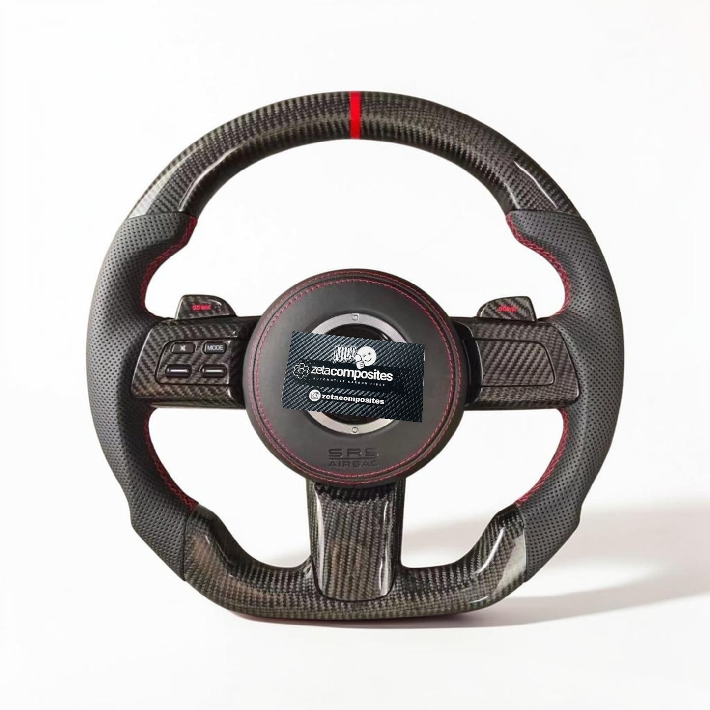 (2006'-2015') Miata NC MX-5 Carbon Fiber Steering Wheel
