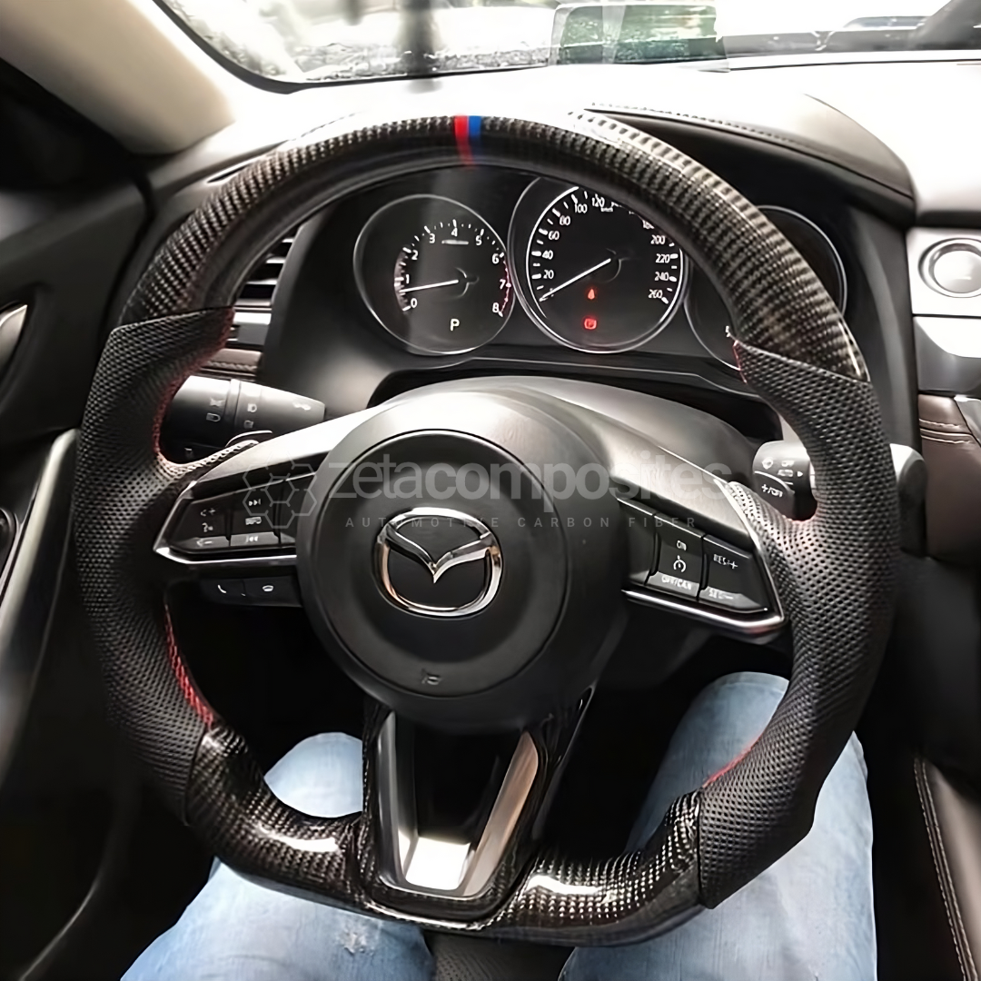 Mazda carbon fiber steering wheel deals