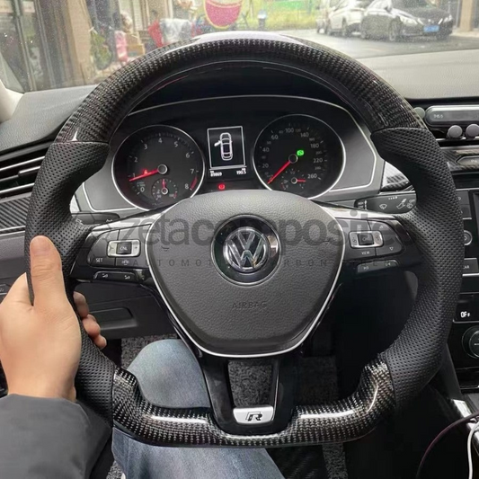 Carbon Fiber Steering Wheel for Mk7 Golf Gti/R/Jetta