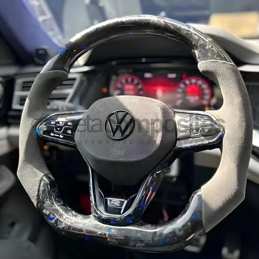 Carbon Fiber Steering Wheel for Golf MK8/GTI/R/Jetta