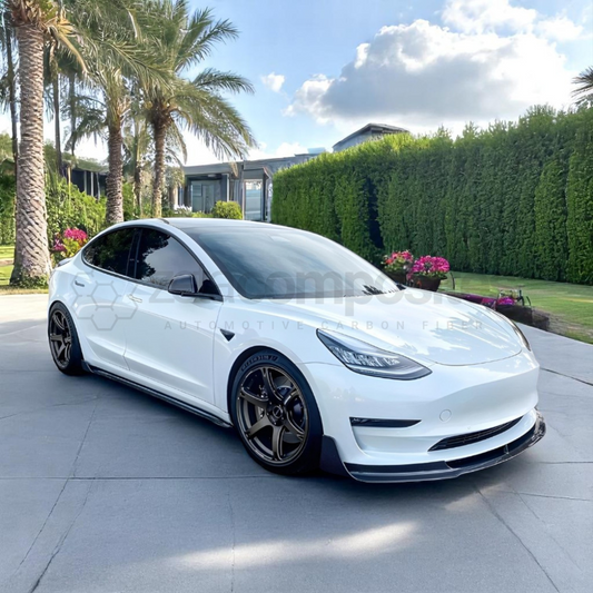 Tesla Model Y / 3 Carbon Fiber Front Lip