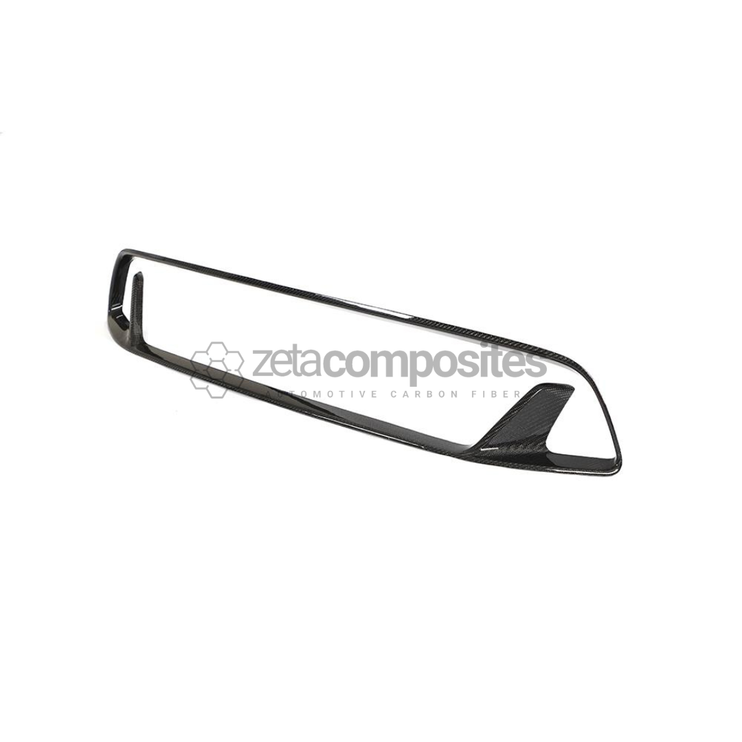 Carbon Fiber Lower Grill Cover Trim for Kia Stinger
