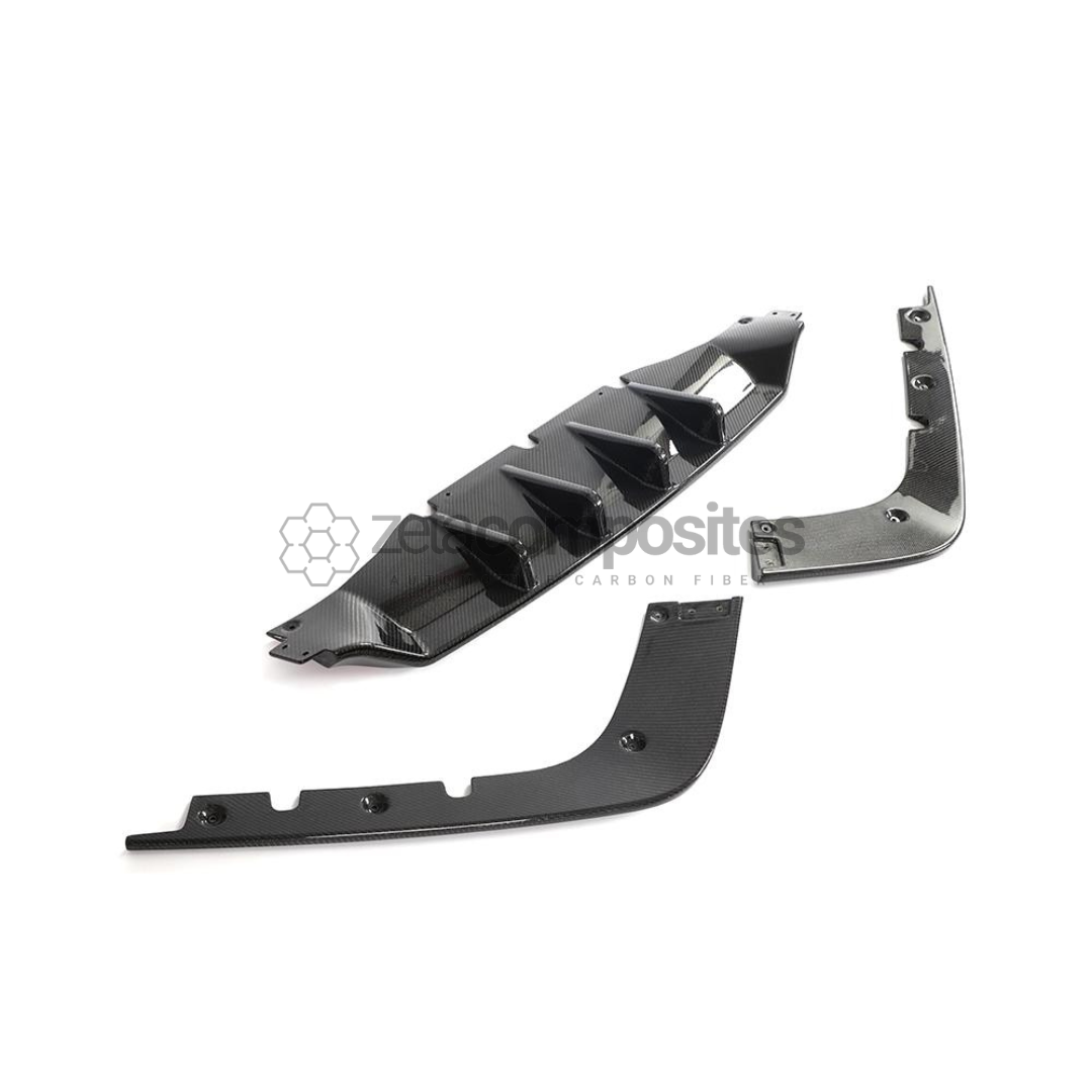 2018-2023 Kia Stinger Carbon Fiber Rear Diffuser Valance