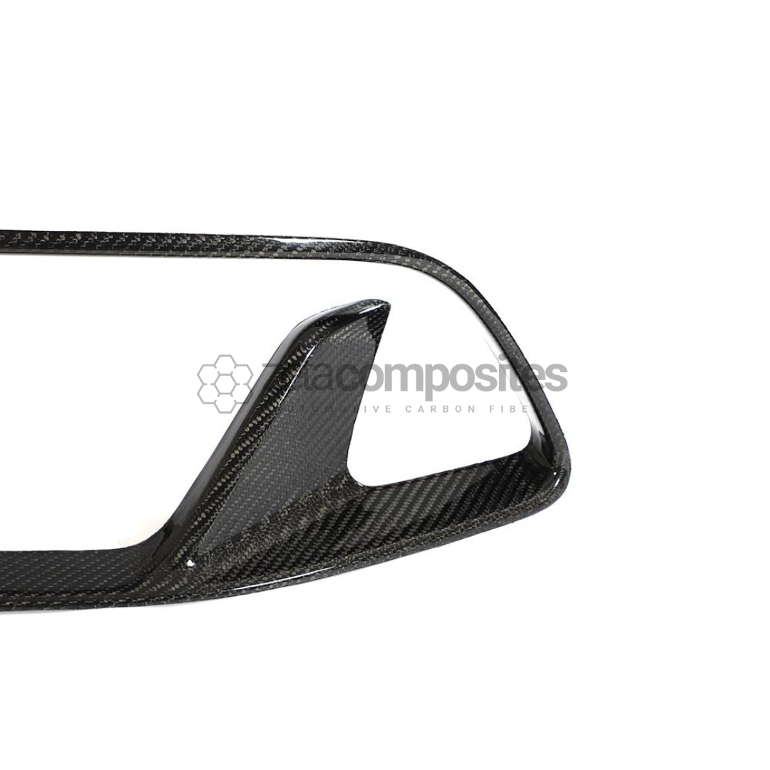 Carbon Fiber Lower Grill Cover Trim for Kia Stinger