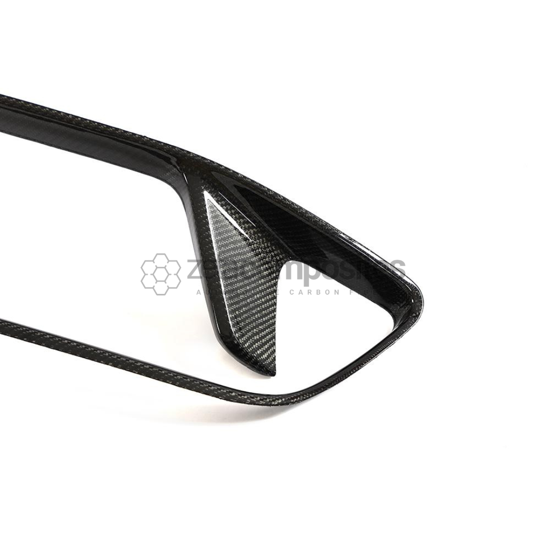Carbon Fiber Lower Grill Cover Trim for Kia Stinger