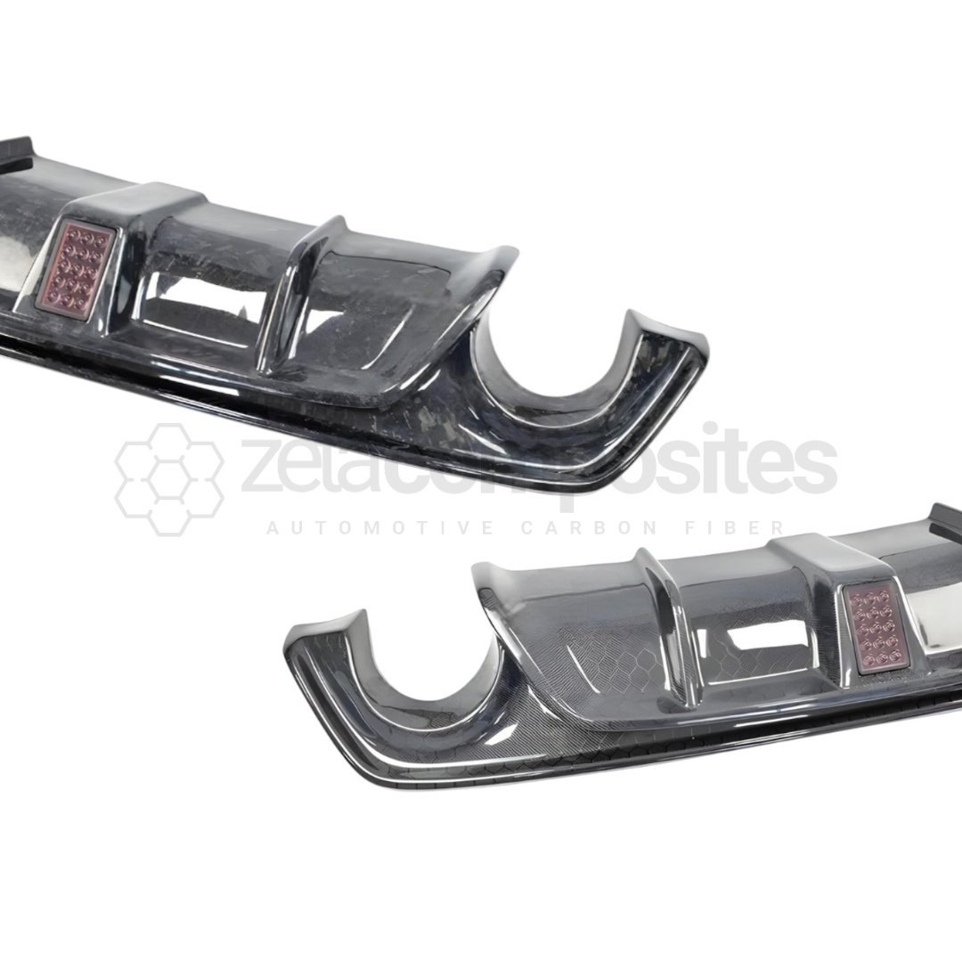 Carbon Fiber 3rd Brake Light Diffuser | Compatible with Infiniti Q50 + Q60
