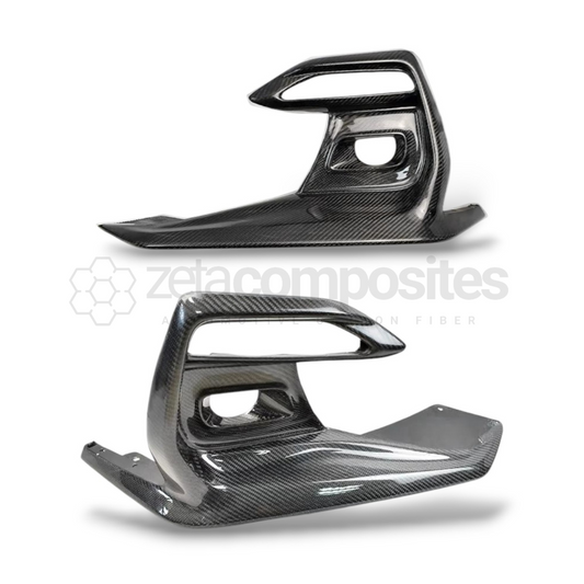 Carbon Fiber Fog Light Bezel Covers for Infiniti Q50