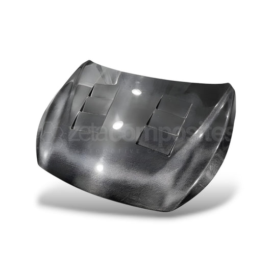 Q50 Carbon Fiber Vented Hood 'RX7' Style