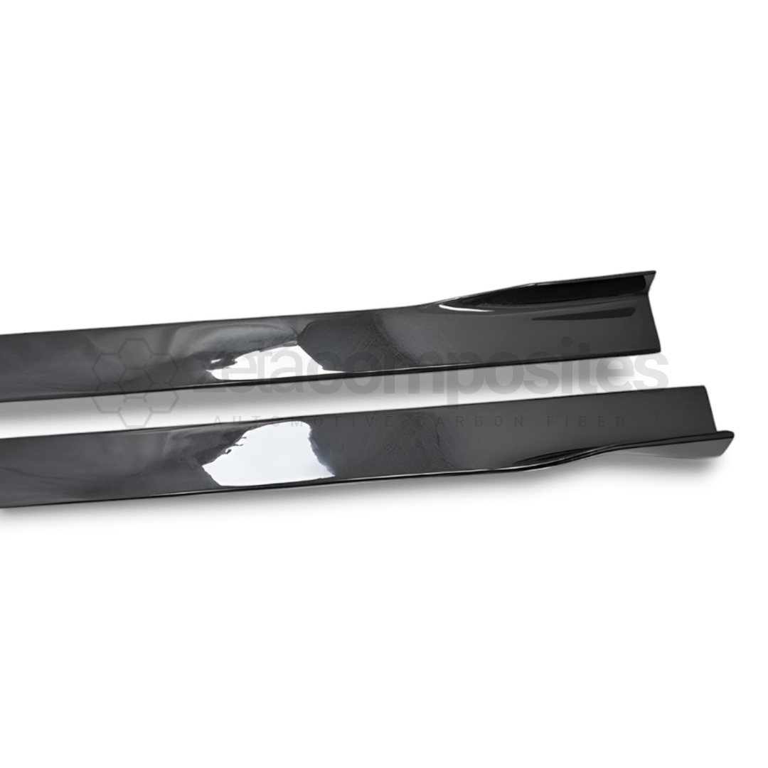 Carbon Fiber Side Skirts Splitters | Compatible with Infiniti Q50 Q60
