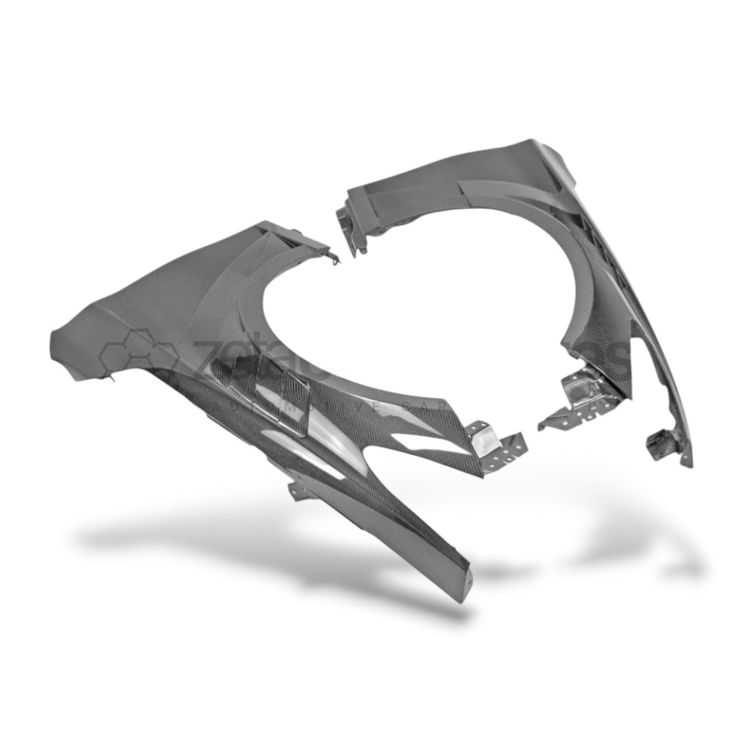 Carbon Fiber Fenders Arch Vented for Infiniti Q50 and Q60