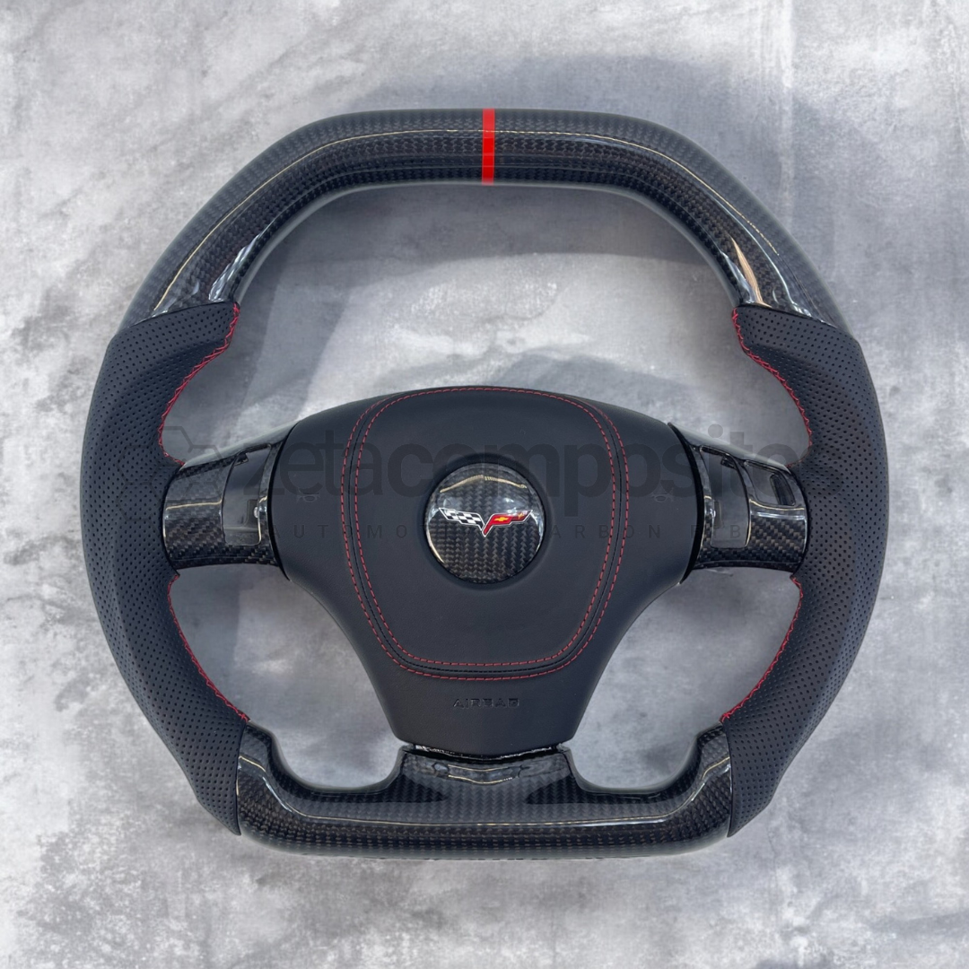 Carbon Fiber Steering Wheel for C6 Corvette