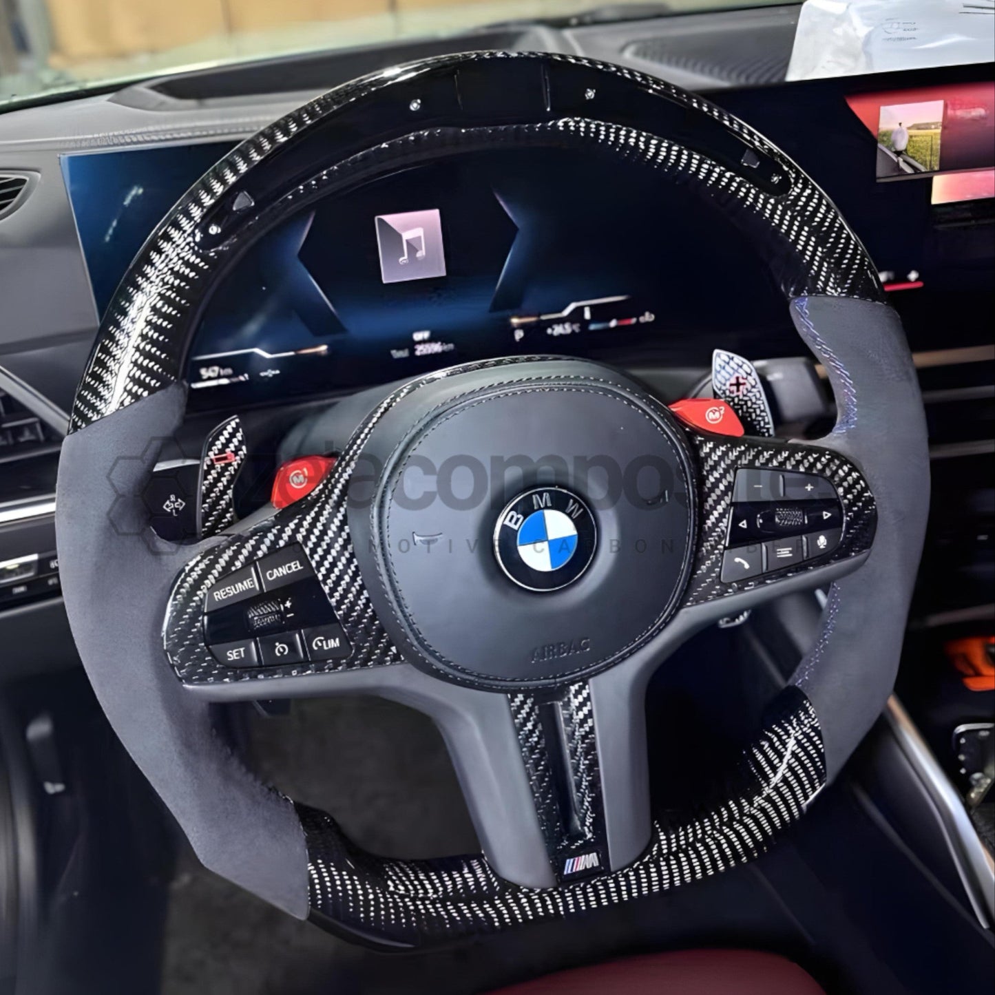 Carbon Fiber Steering Wheel for G07 G87 G80 G82 G83