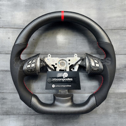 Carbon Fiber Steering Wheel for 08-14 Impreza