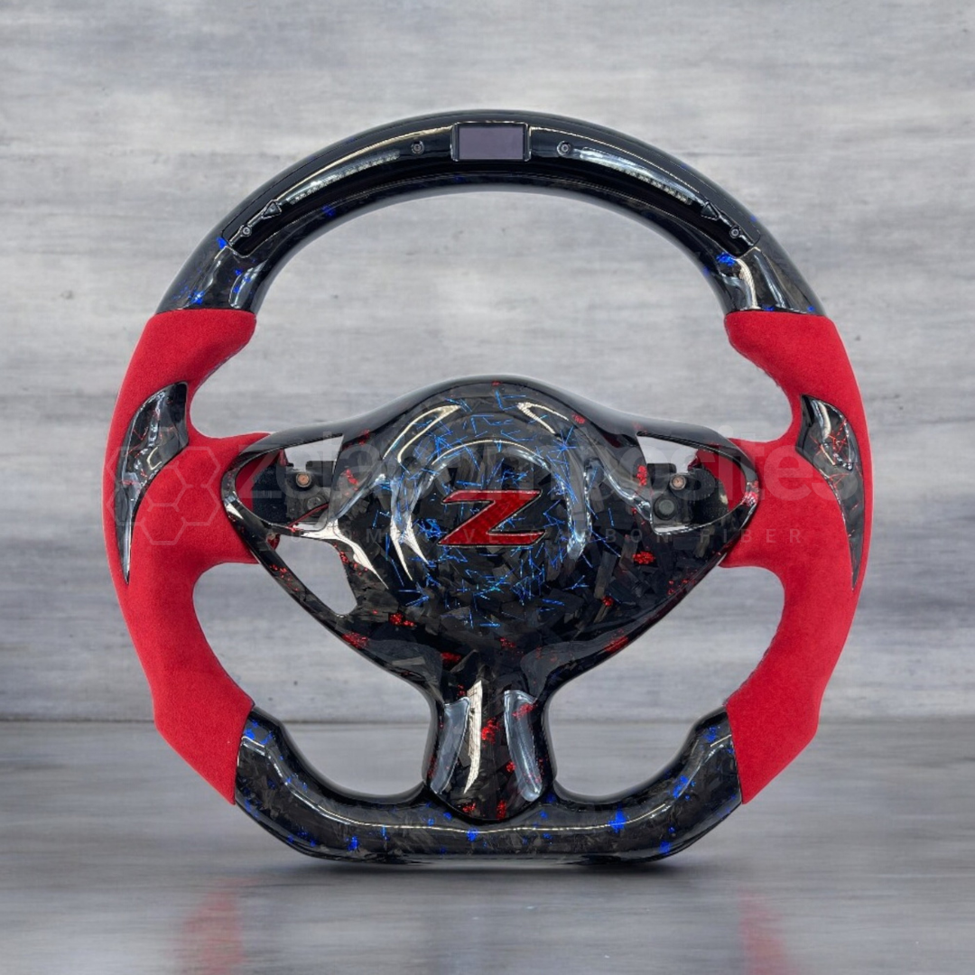 Carbon Fiber Steering Wheel for Nissan 370z Z34 / Juke / Maxima