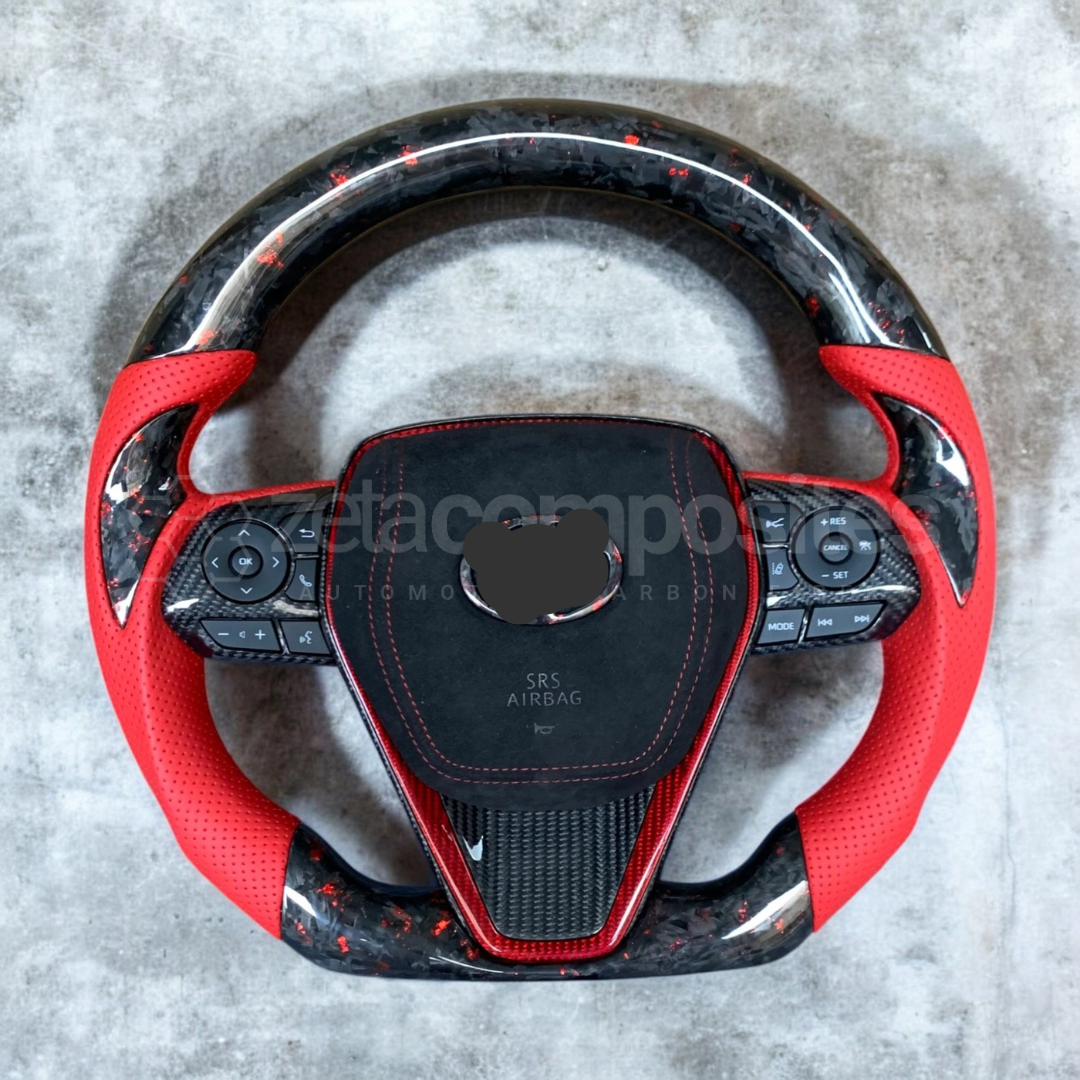 Carbon Fiber Steering Wheel for 2018+ Camry