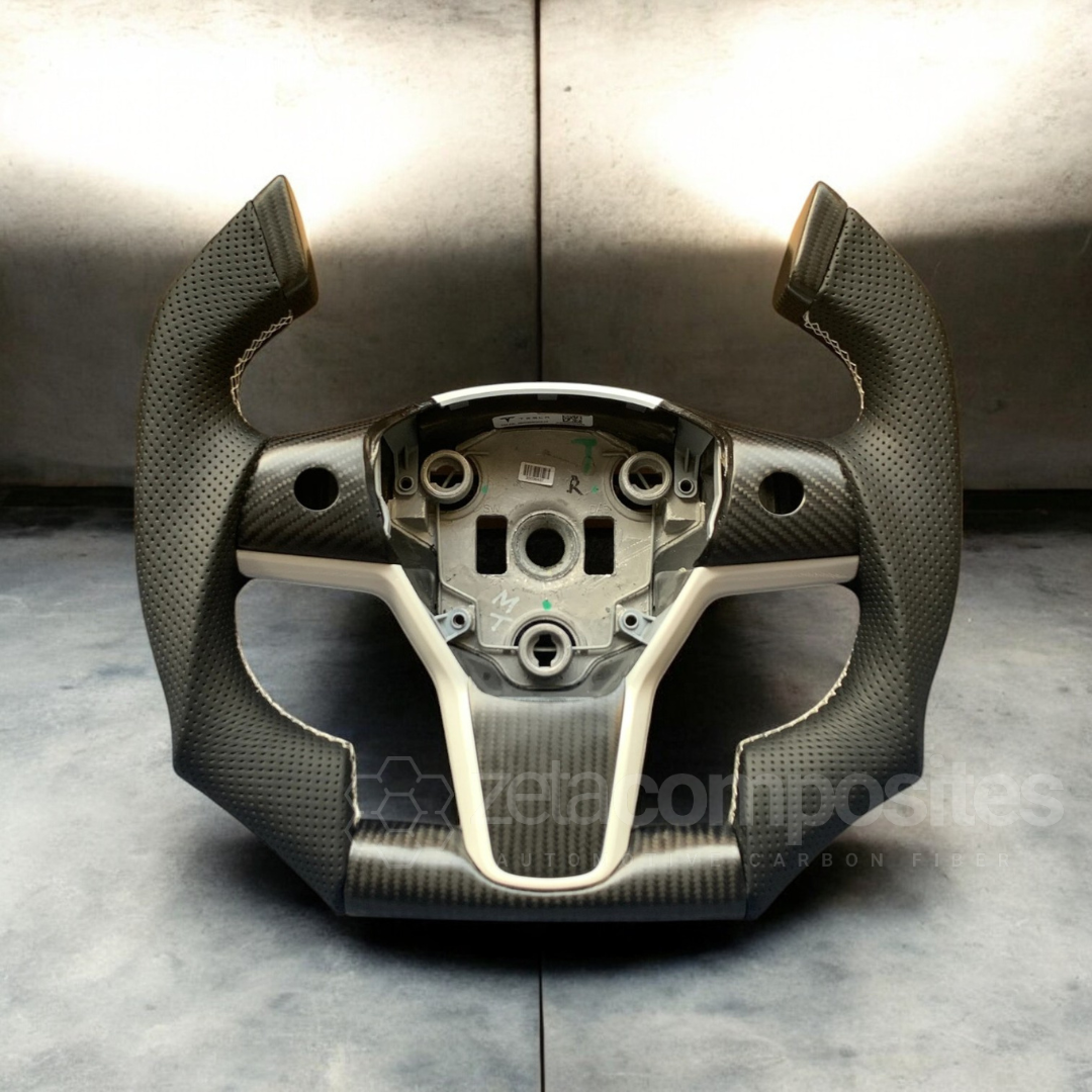 Carbon Fiber Steering Wheel for Model 3 | Y