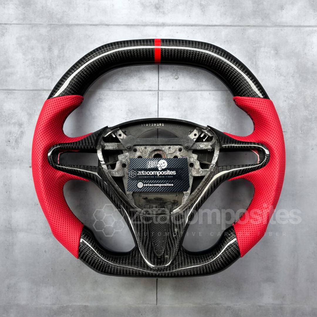 Carbon Fiber Steering Wheel for 8th Gen Civic