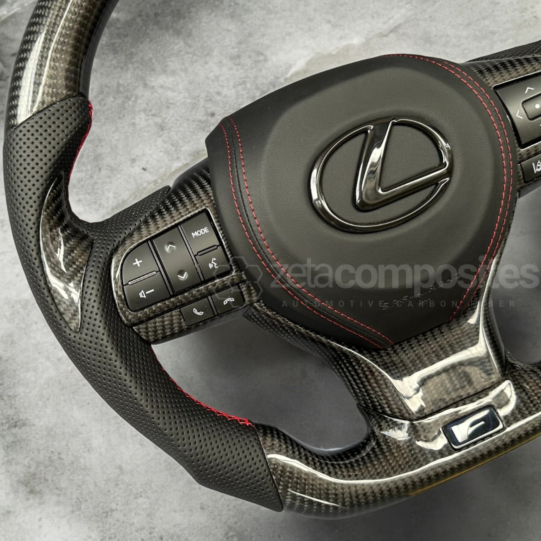 LEXUS ES/GS/RX/LX 350 570 Custom Carbon Fiber Steering Wheel