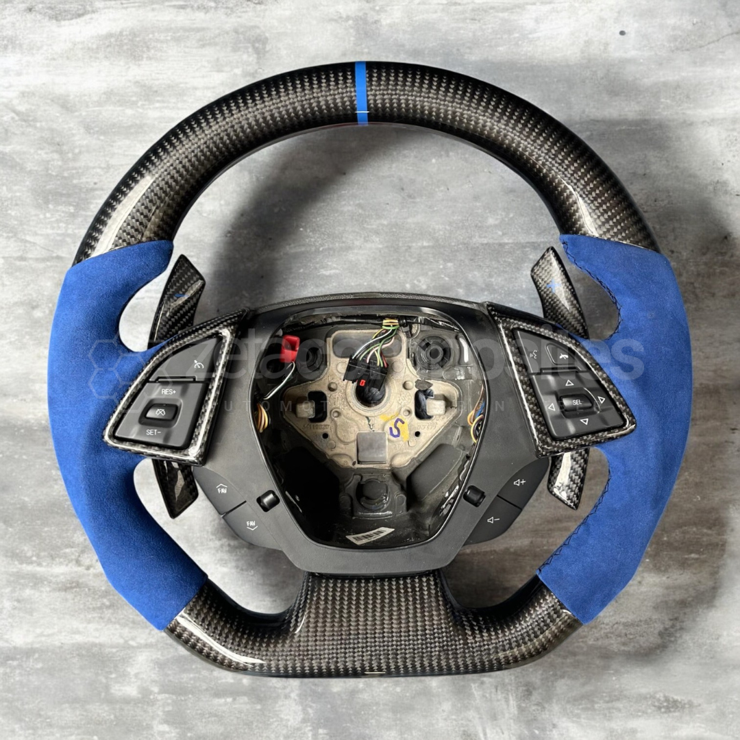 Carbon Fiber Steering Wheel for 6th Gen Camaro SS | ZL1 | RS (2016'-2024')