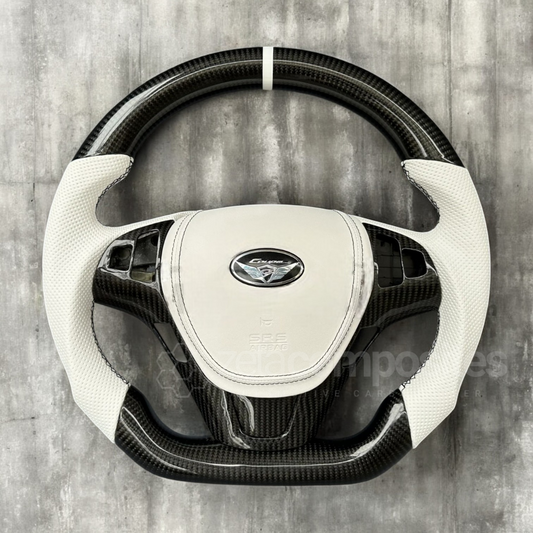 Carbon Fiber Steering Wheel for Hyundai Genesis Coupe (2010'-2016)
