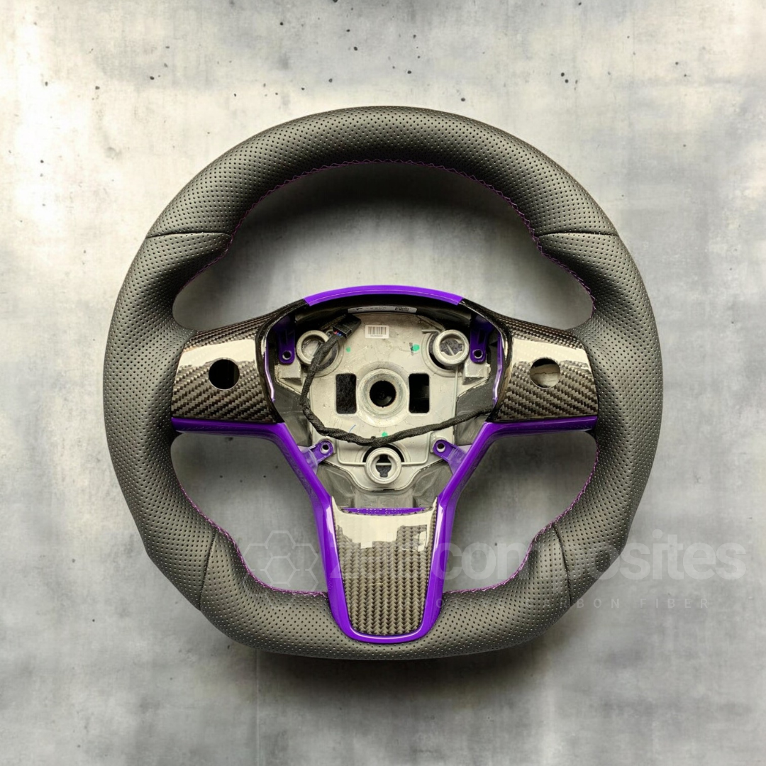 Carbon Fiber Steering Wheel for Model 3 | Y
