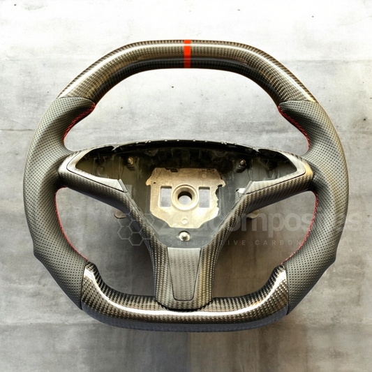 Carbon Fiber Steering Wheel for Tesla Model S | X