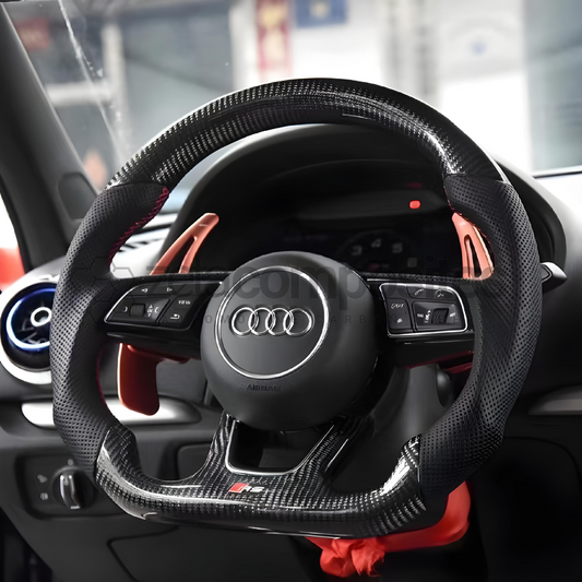 Carbon Fiber Steering Wheel for Audi 2017+ B/S/RS