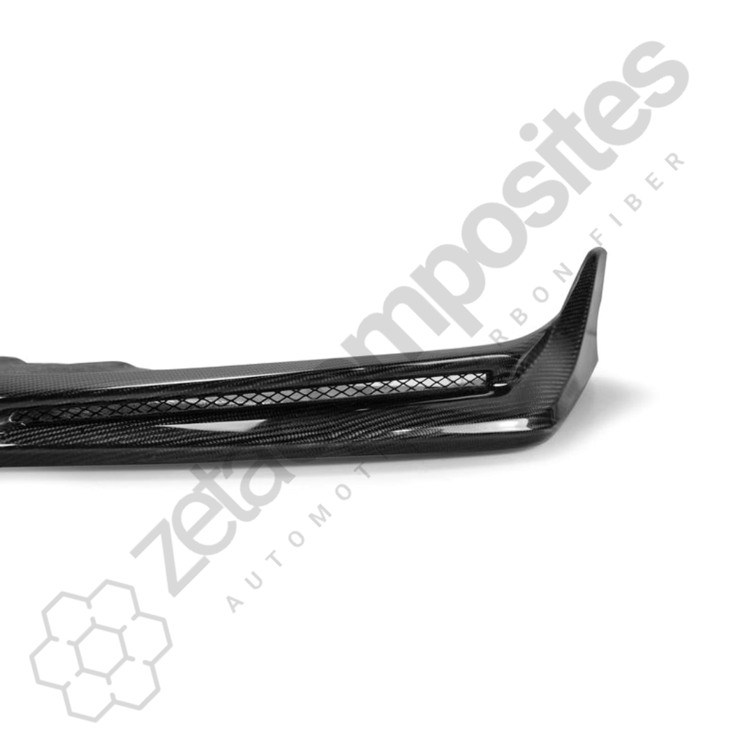 2017-2021 Civic Carbon Fiber Front Lip Track Style Fk7