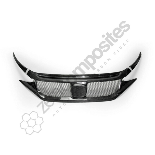 Carbon Fiber Mesh Grille for Honda Civic Sedan (2016'-2021')