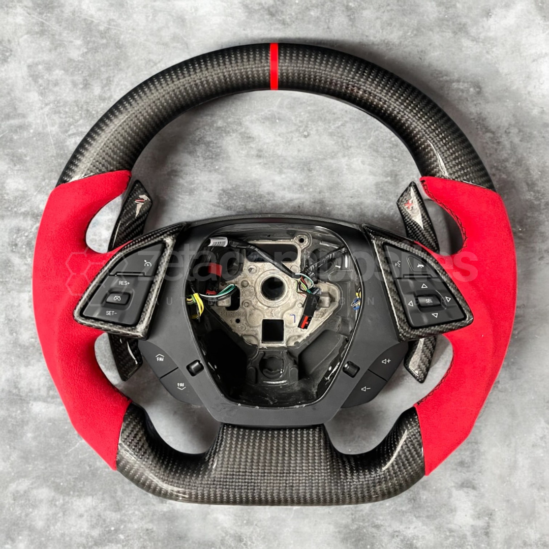 Carbon Fiber Steering Wheel for 6th Gen Camaro SS | ZL1 | RS (2016'-2024')