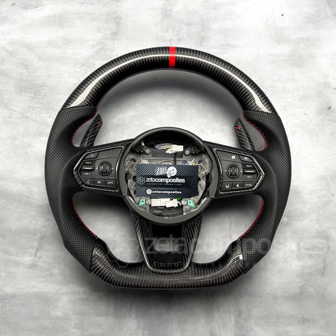 Carbon Fiber Steering Wheel for Acura TLX MDX