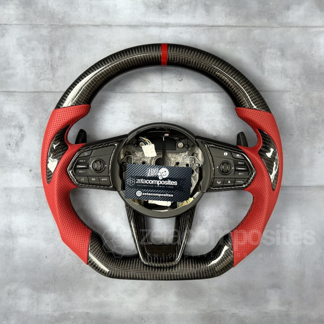 Carbon Fiber Steering Wheel for Acura TLX MDX