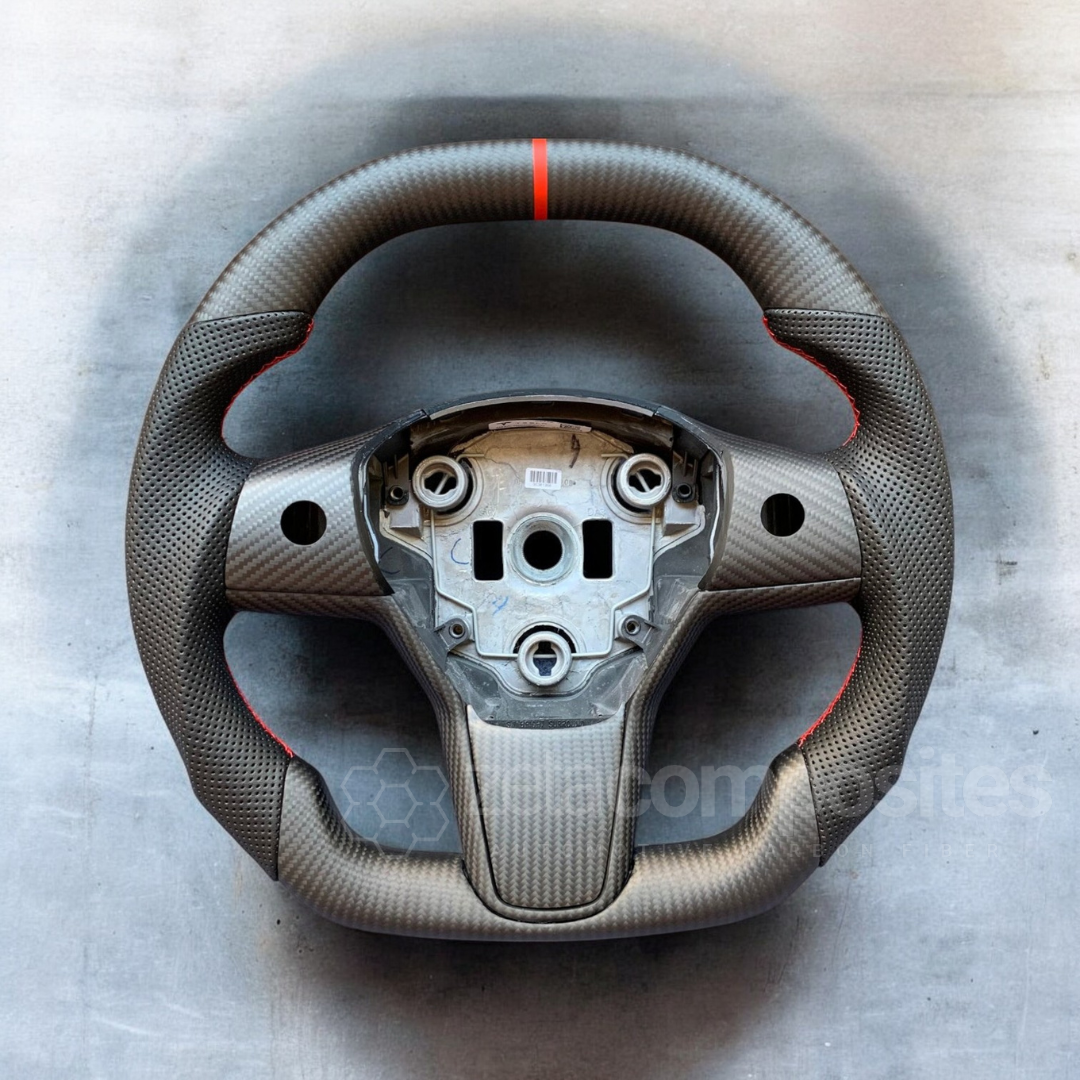 Carbon Fiber Steering Wheel for Model 3 | Y