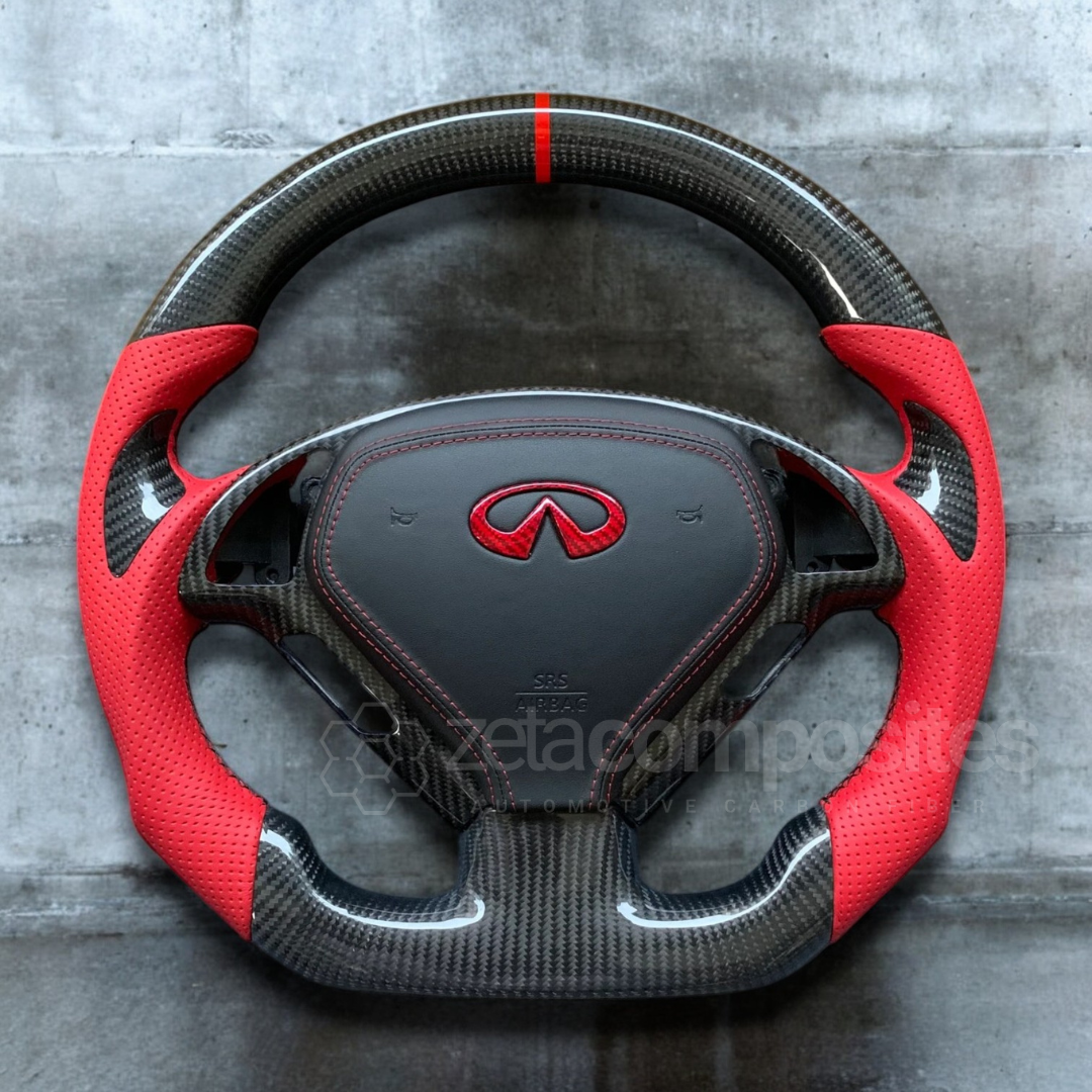 Carbon Fiber Steering Wheel for (08'-13') G37 G35