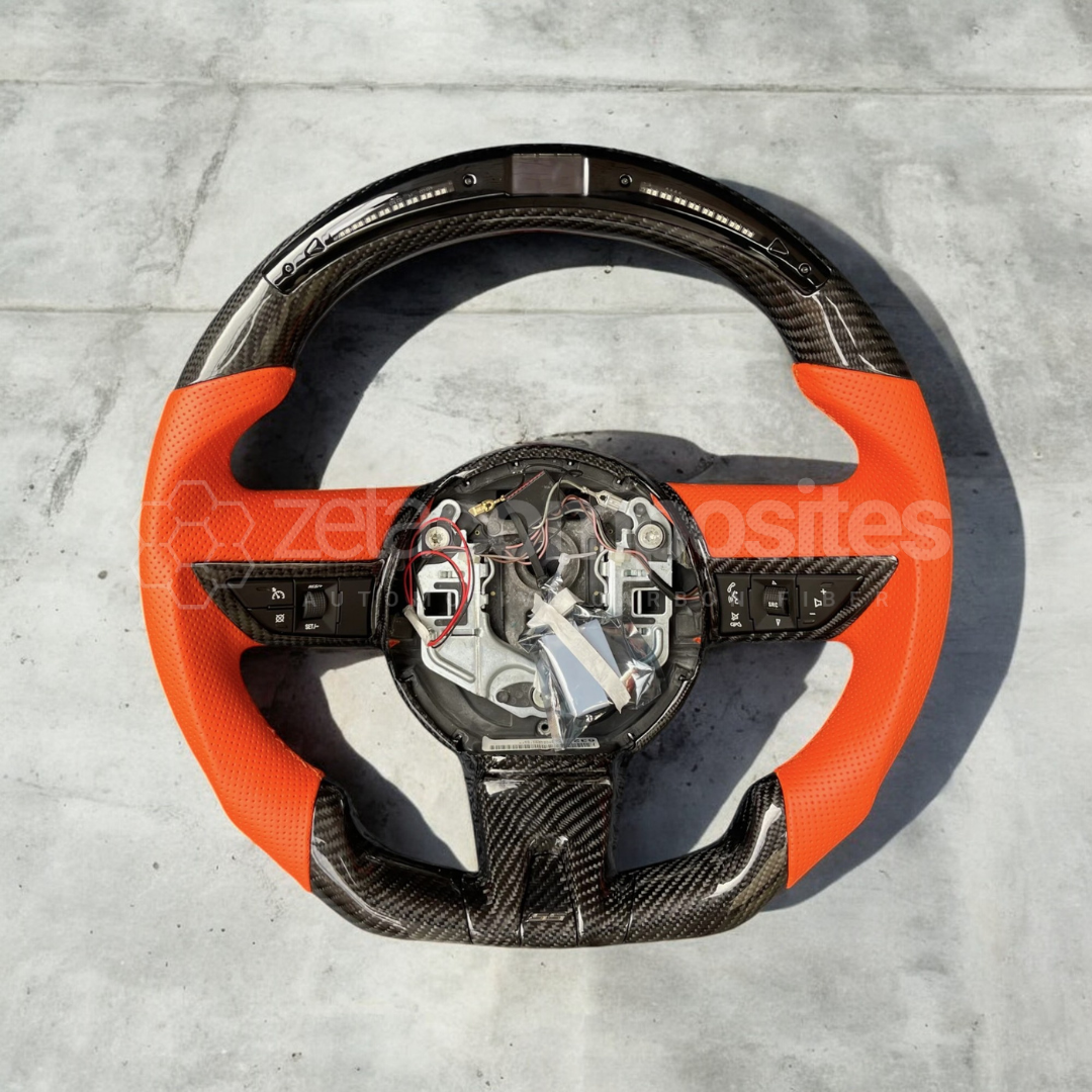Carbon Fiber Steering Wheel for 2010-2011 Camaro