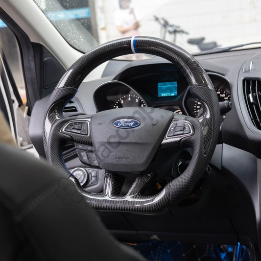 Carbon Fiber Steering Wheel for Ford Focus ST/RS