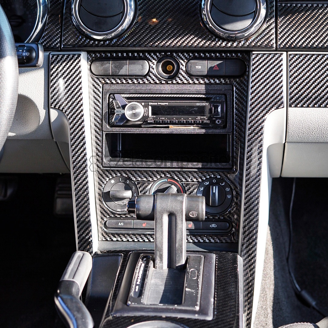 2005-2009 Mustang Full Carbon Fiber Interior Trim Kit