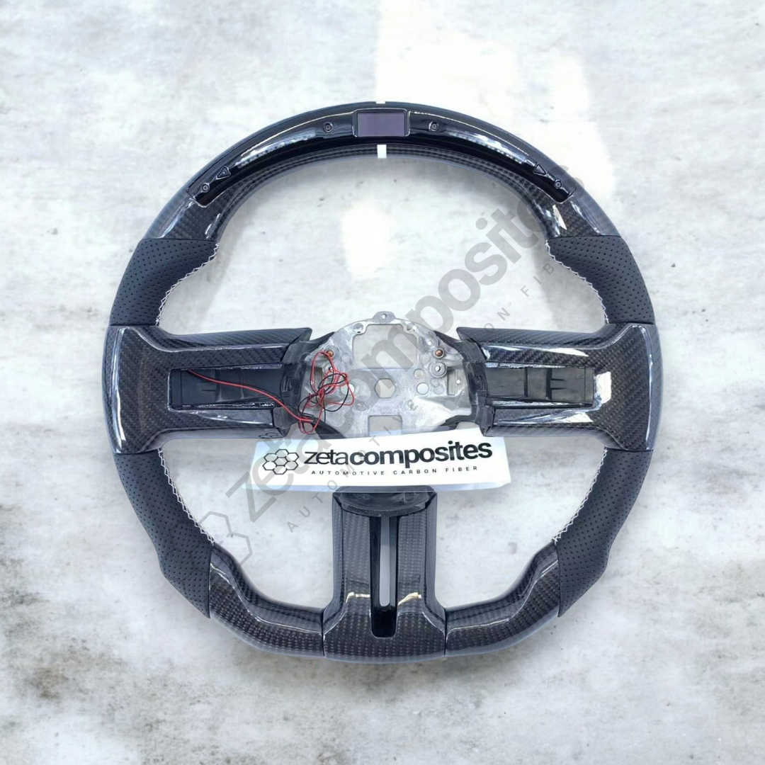 Carbon Fiber Steering Wheel for Mustang (2010'-2014')