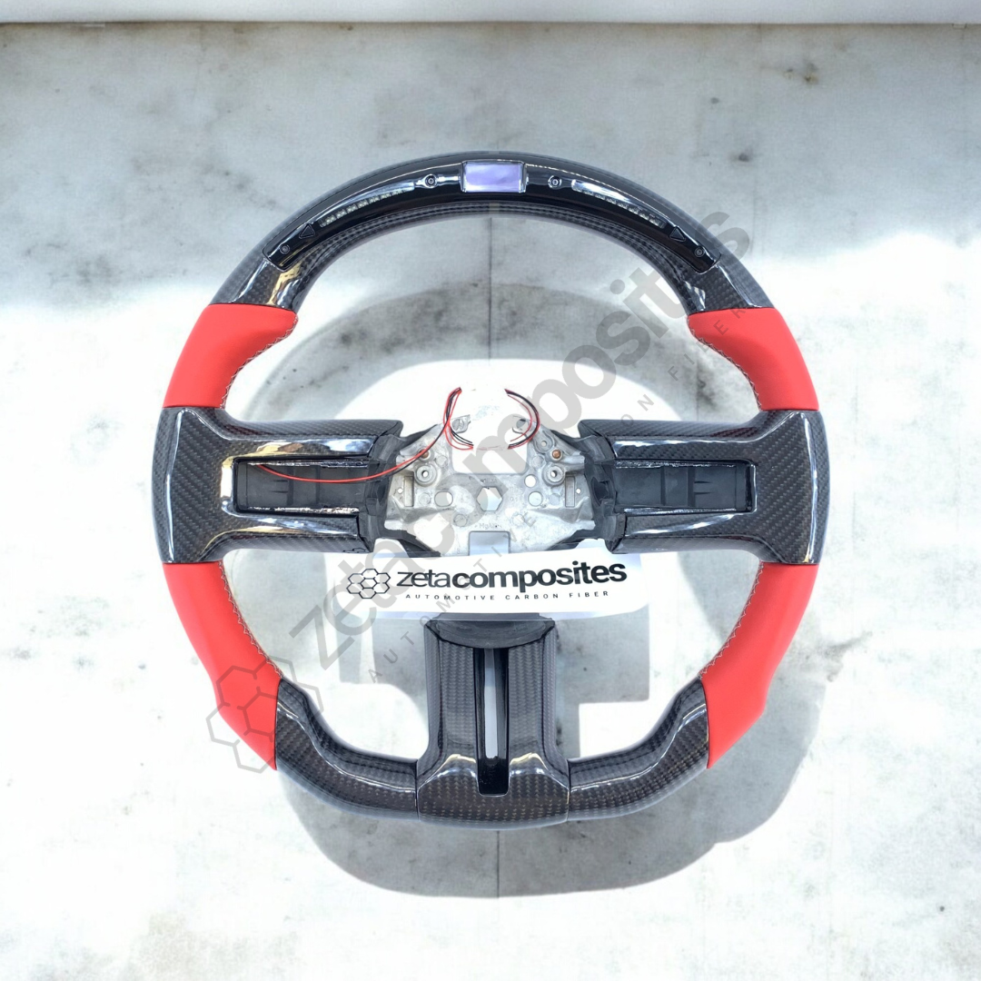 Carbon Fiber Steering Wheel for Mustang (2010'-2014')