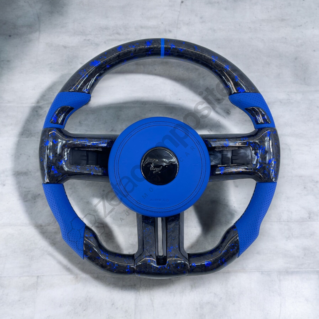 Carbon Fiber Steering Wheel for Mustang (2010'-2014')