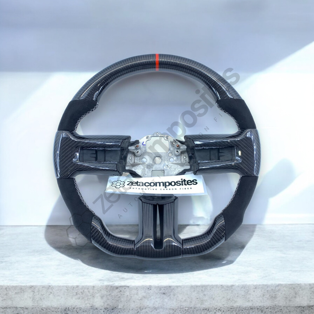 Carbon Fiber Steering Wheel for Mustang (2010'-2014')