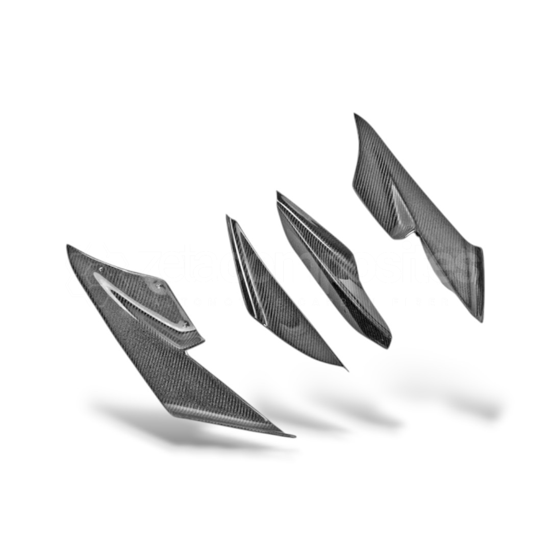 Carbon Fiber Canards for Honda S2000 AP1