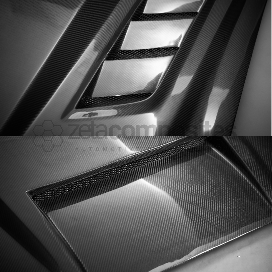 2015-2023 Mustang Carbon Fiber Termi Style Cowl Hood