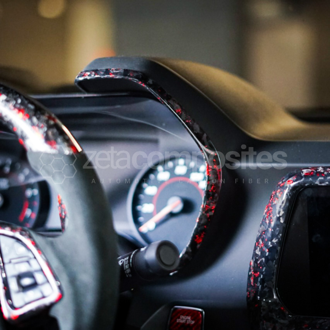 Carbon Fiber Passenger Dash Cover for 6th Gen Camaro RS | SS | ZL1