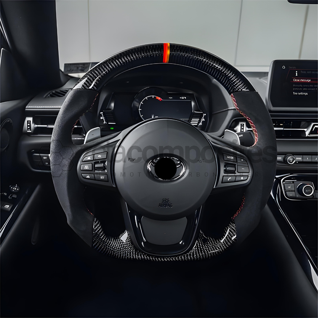Carbon Fiber Steering Wheel for Toyota Supra A90 MKV