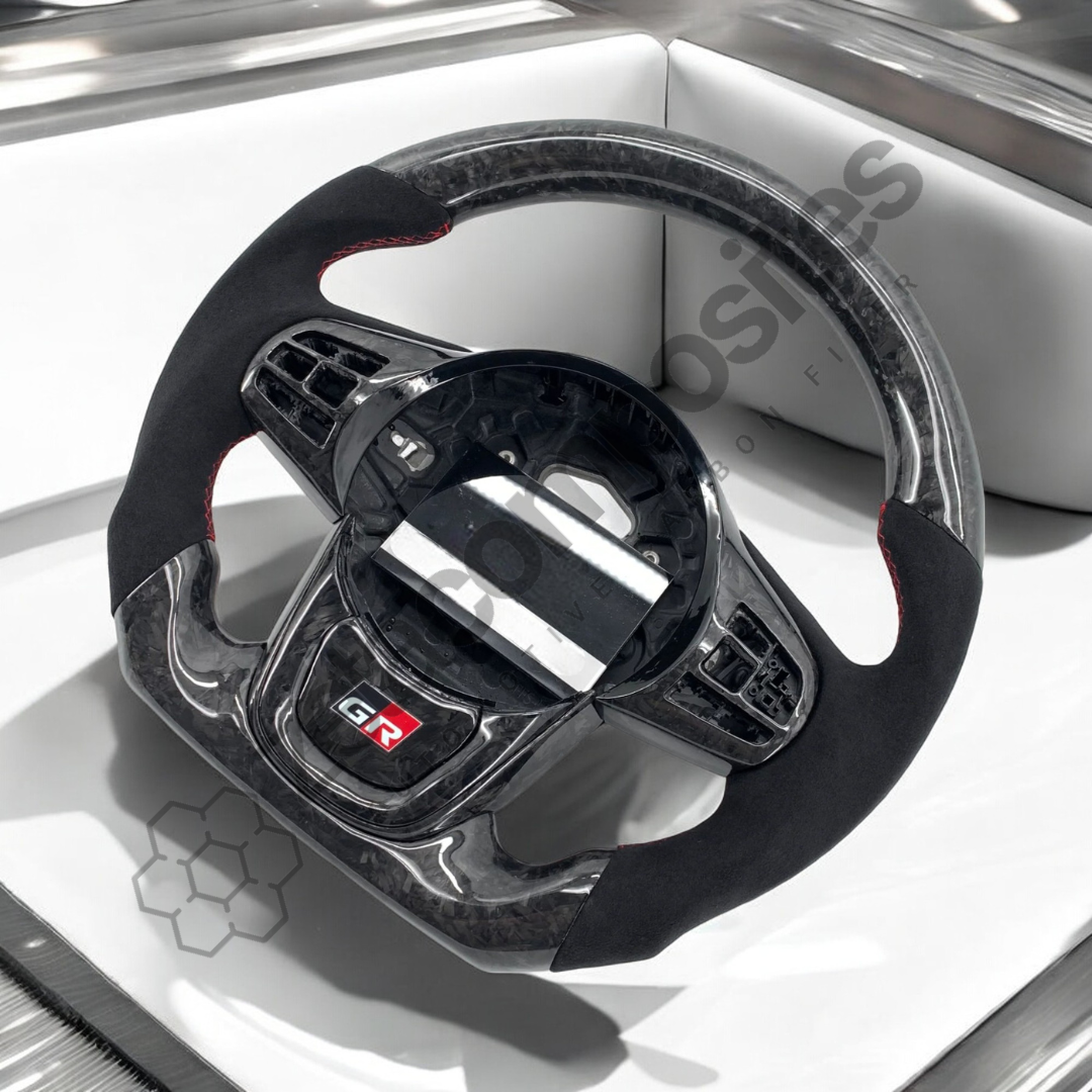 Carbon Fiber Steering Wheel for Toyota Supra A90 MKV