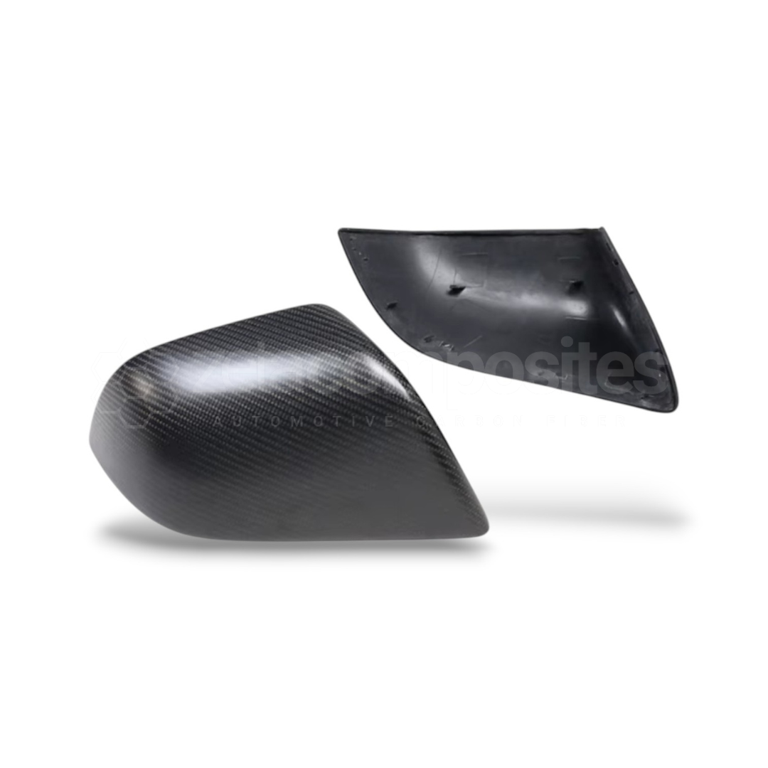 Tesla Model 3 / S Carbon Fiber Mirror Cap Replacement Set